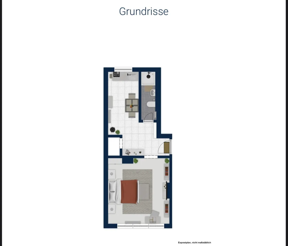 2 Zimmer Wohnung mit 41 m² in Stuttgart – Bild 9