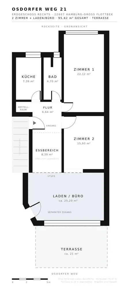 3 Zimmer Wohnung mit 95 m² in Hamburg – Bild 8