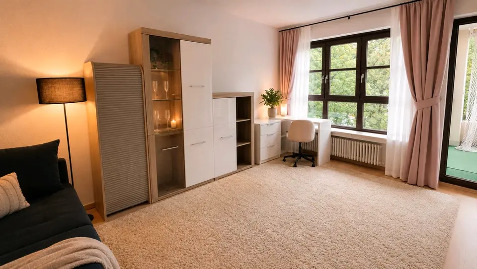 2 Zimmer Wohnung mit 42 m² in Augsburg – Bild 1