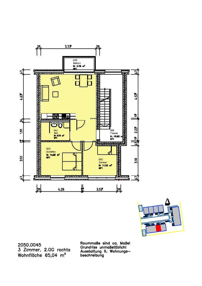 3 Zimmer Wohnung mit 65 m² in Heide – Bild 7