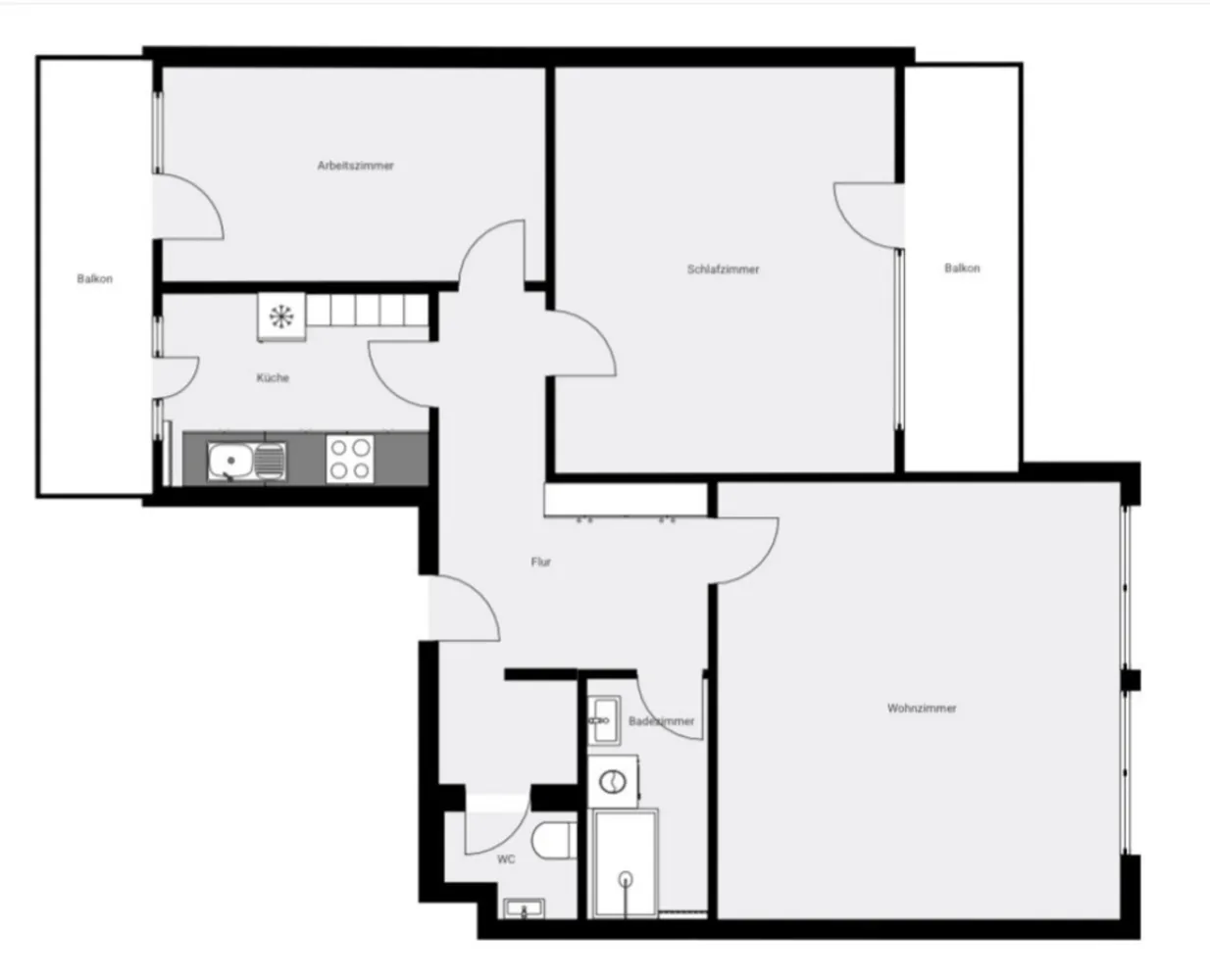 3 Zimmer Wohnung mit 86 m² in Bonn – Bild 10