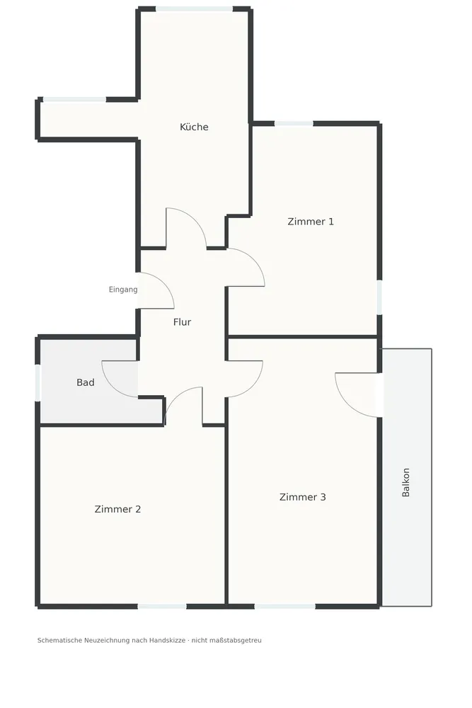 3 Zimmer Wohnung mit 80 m² in München – Bild 10