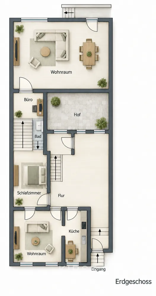 4 room apartment with 150 m² in Wuppertal – Photo 10