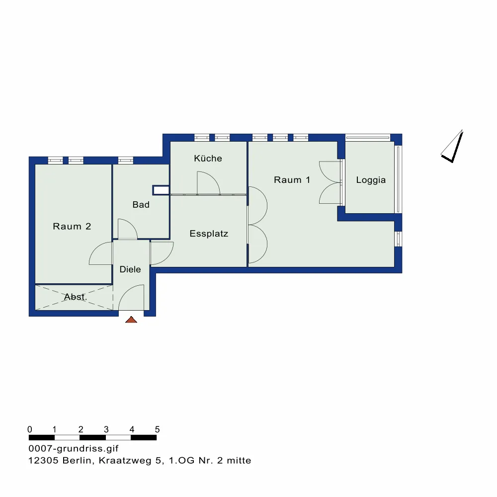 2 Zimmer Wohnung mit 65 m² in Berlin – Bild 6