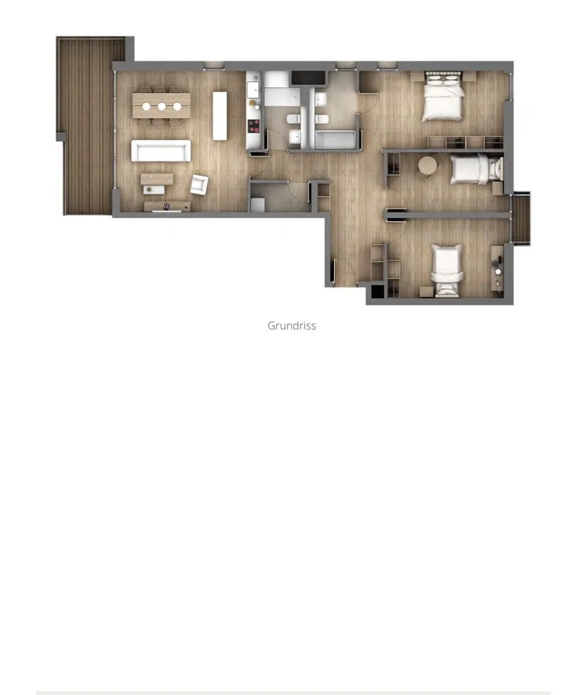 4 Zimmer Wohnung mit 129 m² in Düsseldorf – Bild 9