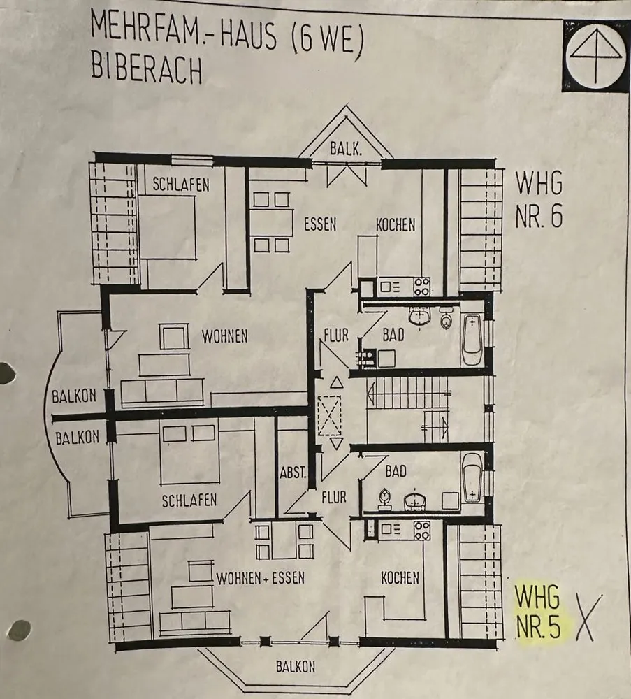 2 room apartment with 60 m² in Biberach an der Riß – Photo 3