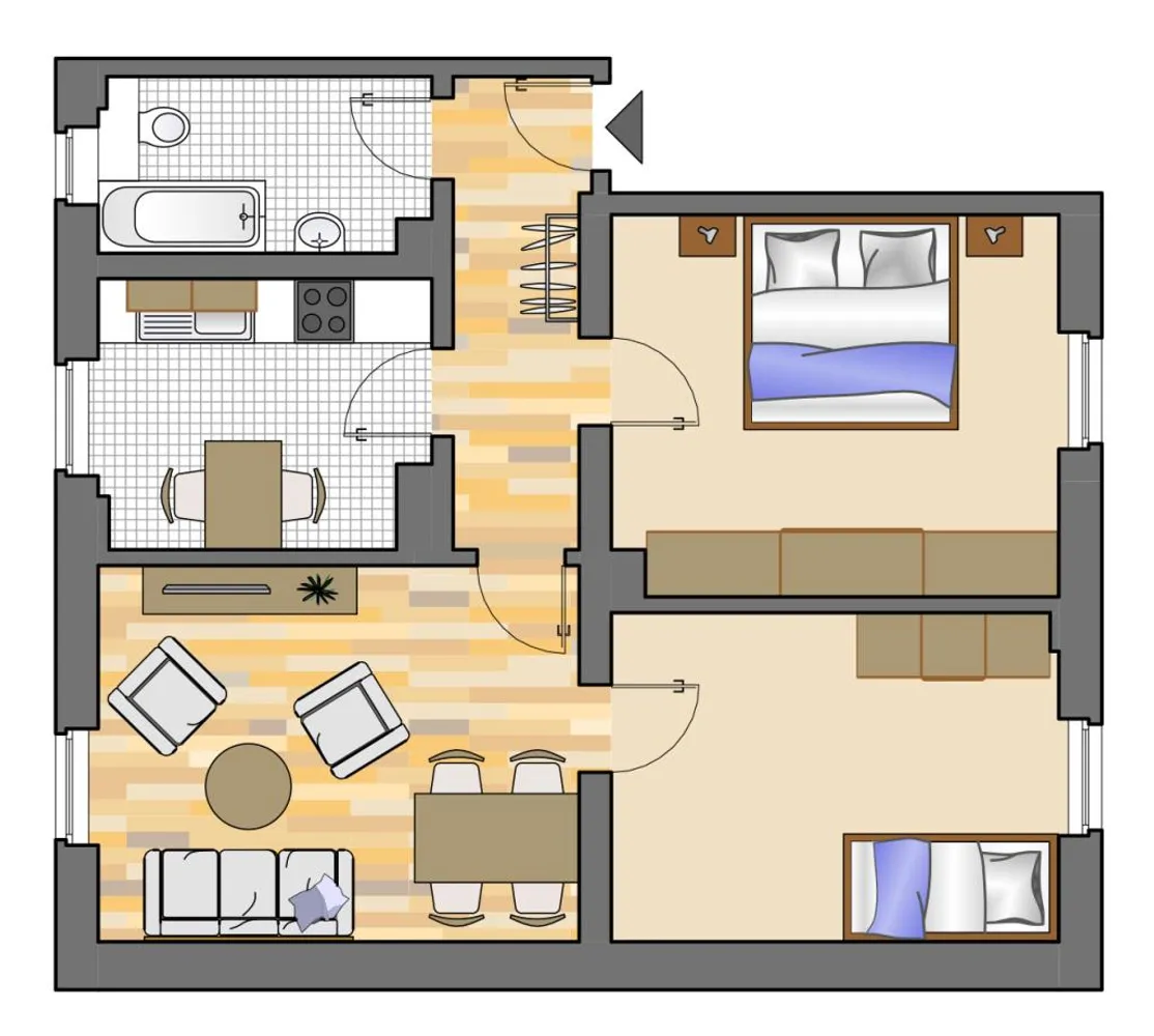 3 Zimmer Wohnung mit 62 m² in Marl – Bild 8