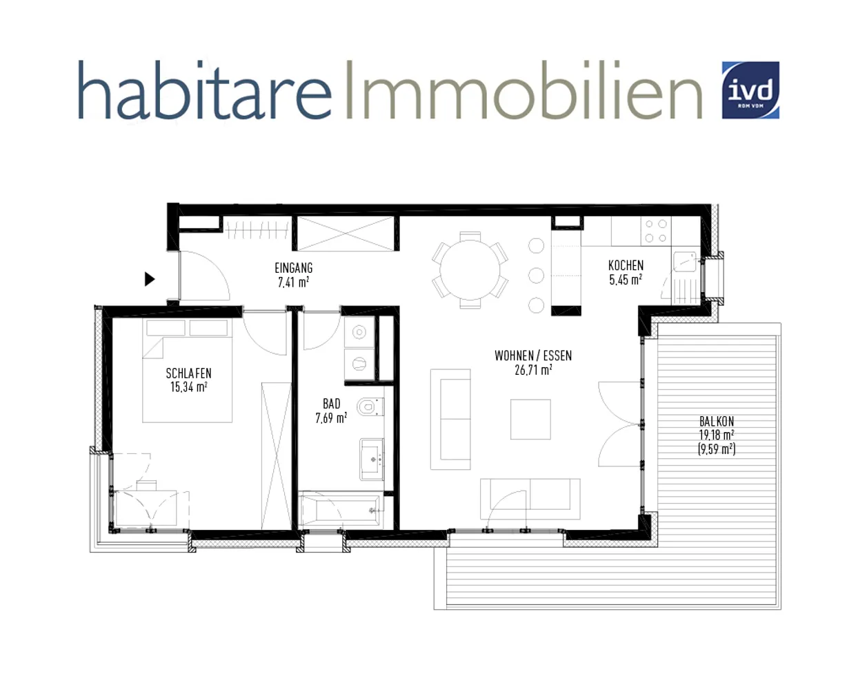 2 Zimmer Wohnung mit 72 m² in Berlin – Bild 5