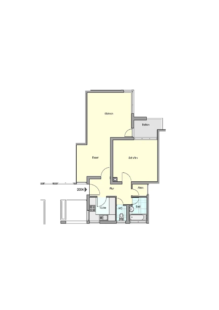 2 room apartment with 67 m² in Esslingen am Neckar – Photo 4