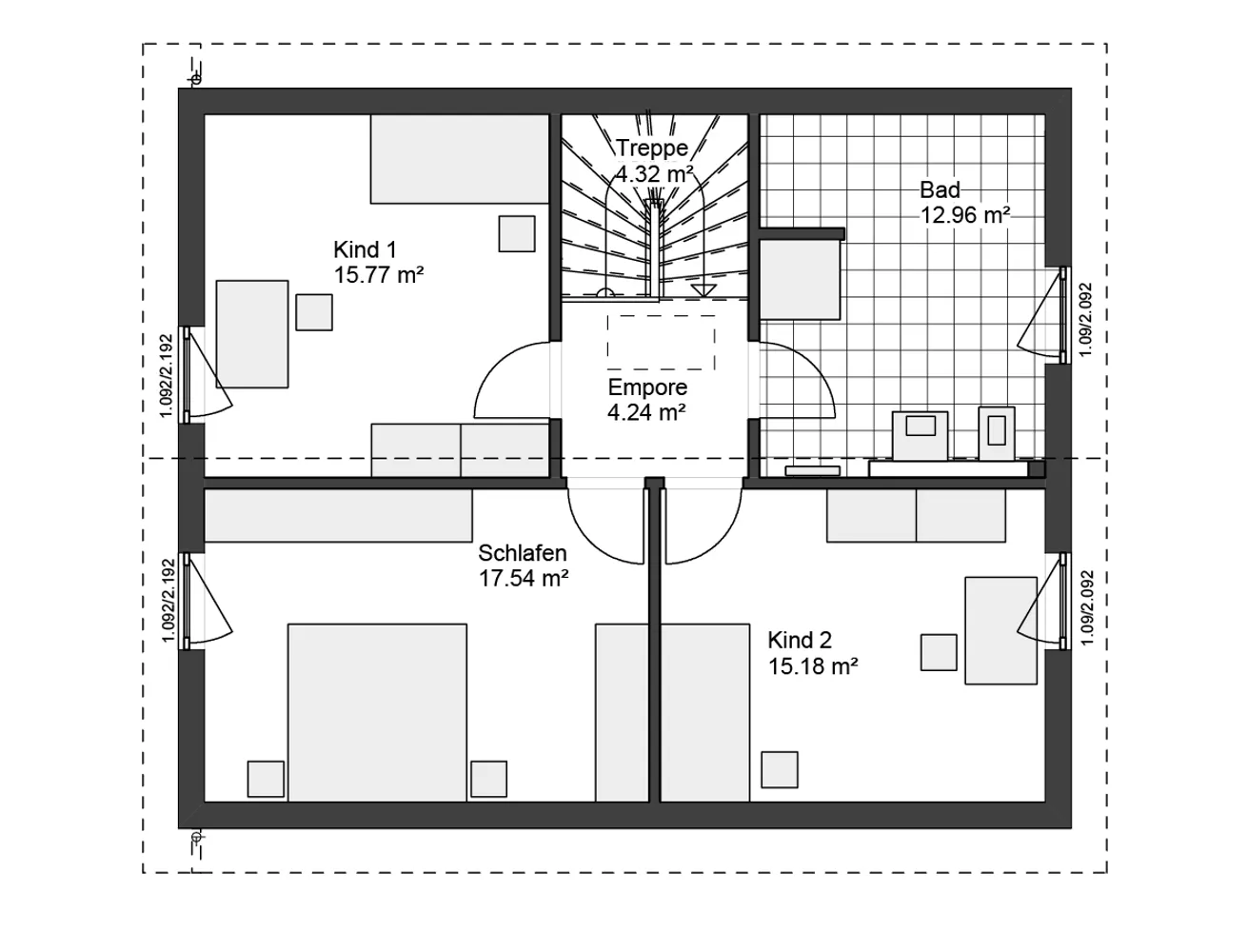 4 Zimmer Haus mit 140 m² in Duisburg – Bild 3