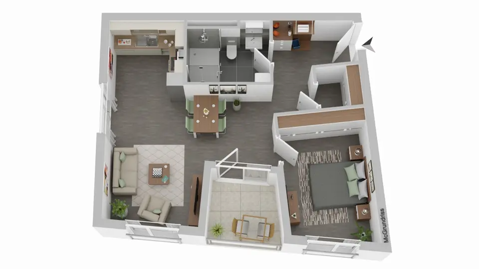 2 Zimmer Wohnung mit 74 m² in Kempten – Bild 9