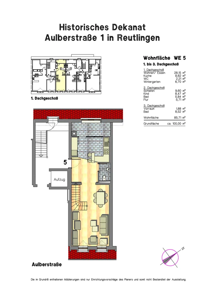 3 Zimmer Wohnung mit 86 m² in Reutlingen – Bild 11