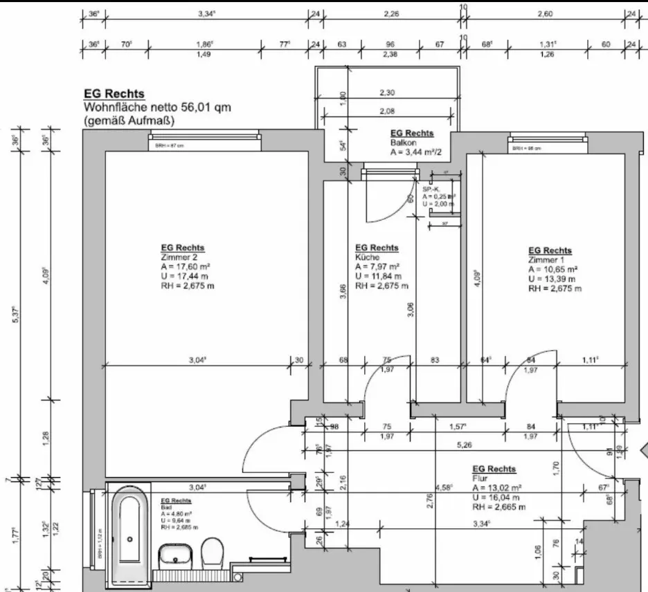 2 Zimmer Wohnung mit 56 m² in Hannover – Bild 10