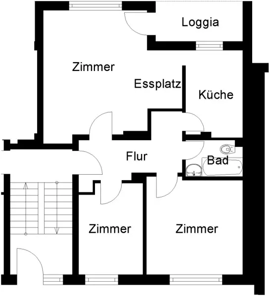 3 Zimmer Wohnung mit 66 m² in Hannover – Bild 5