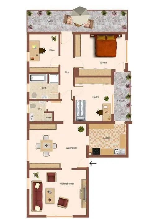 4 Zimmer Wohnung mit 80 m² in Kaufbeuren – Bild 9
