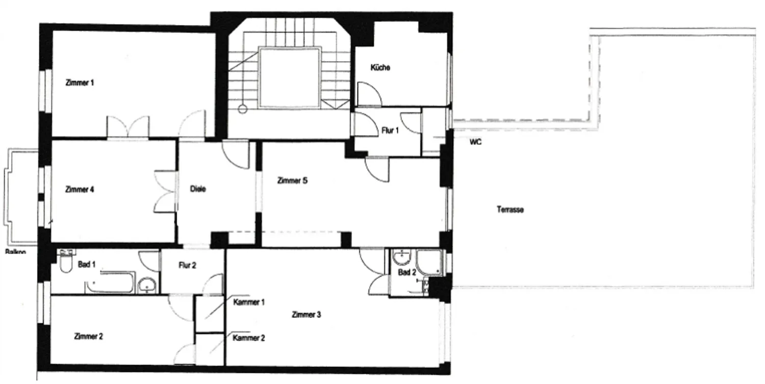 5 room apartment with 170 m² in Frankfurt am Main – Photo 8