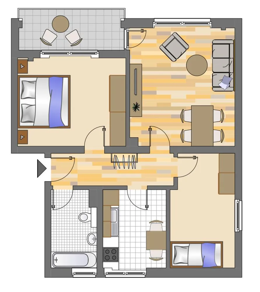 4 Zimmer Wohnung mit 63 m² in Gelsenkirchen – Bild 10