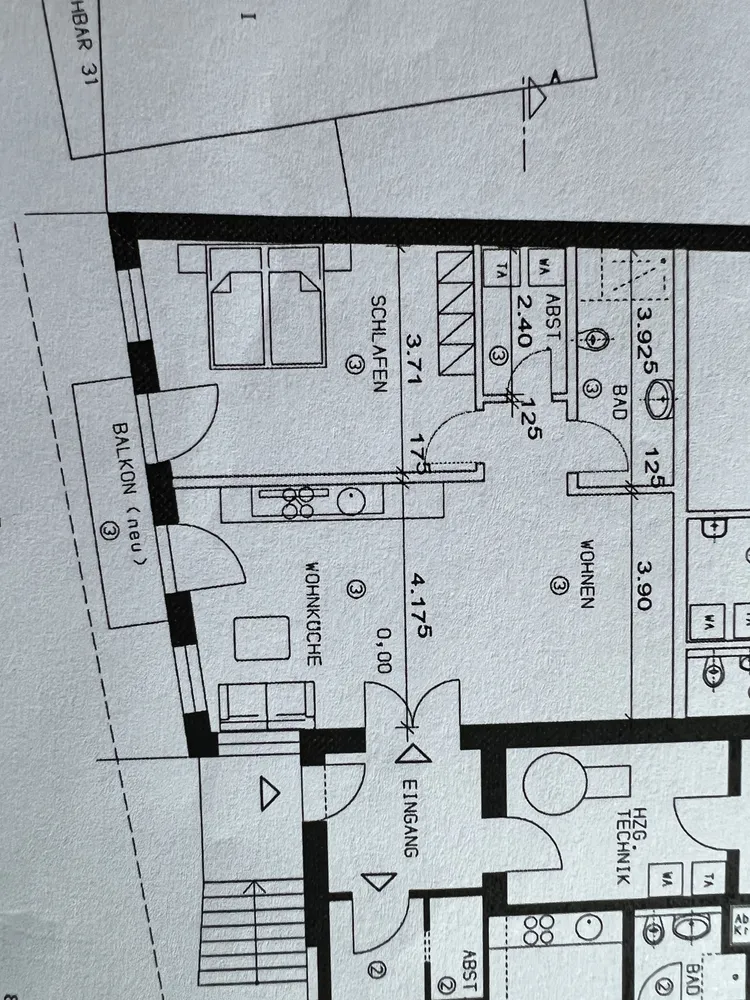 2 room apartment with 61 m² in Bonn – Photo 2