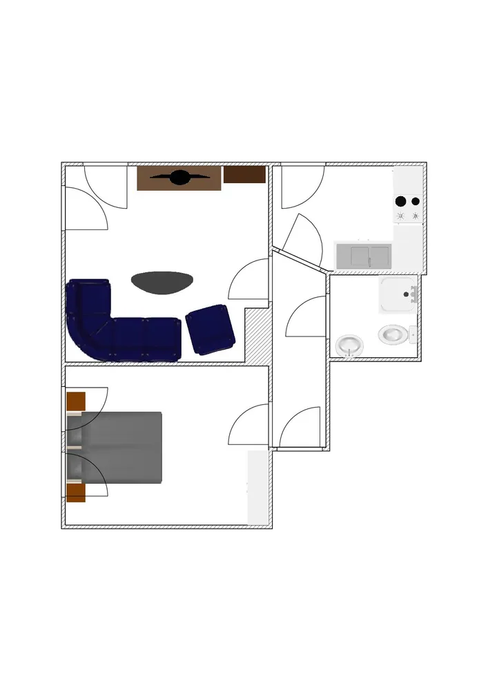2 Zimmer Wohnung mit 46 m² in Halberstadt – Bild 9