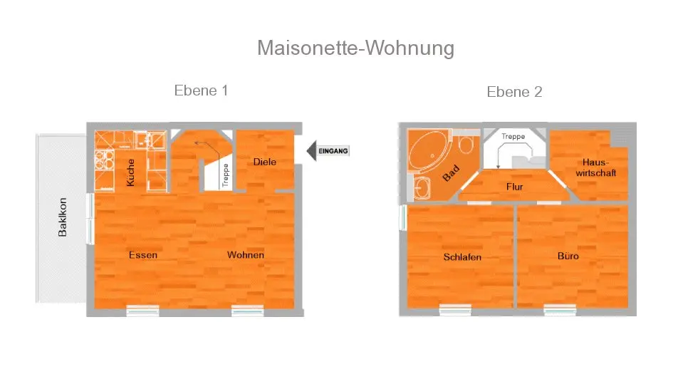 3 Zimmer Wohnung mit 70 m² in Karlsruhe – Bild 5