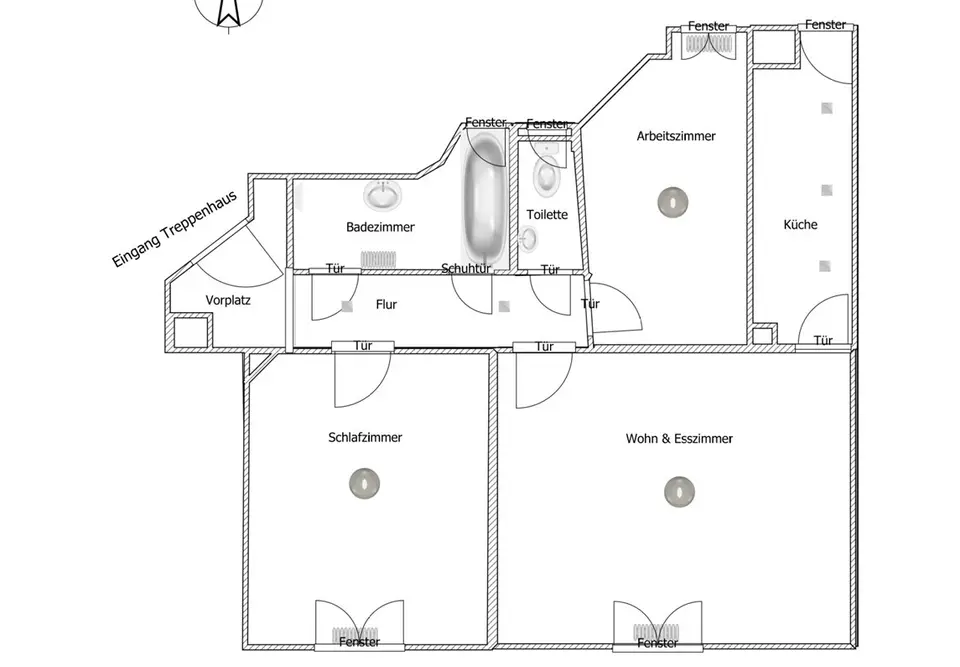 3 Zimmer Wohnung mit 68 m² in Frankfurt am Main – Bild 9