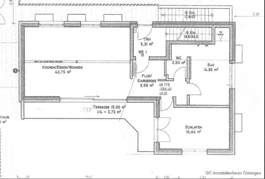 2 Zimmer Wohnung mit 95 m² in Traunstein – Bild 5