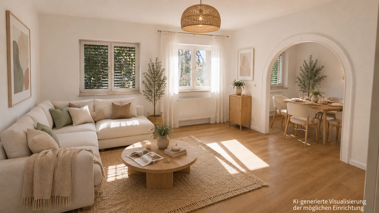 2 room apartment with 67 m² in Leipzig – Photo 1
