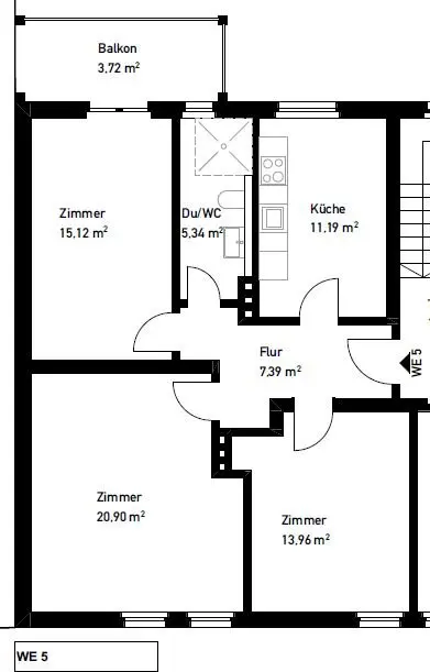 3 Zimmer Wohnung mit 90 m² in Paderborn – Bild 10