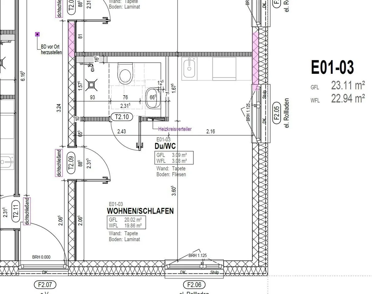 1 Zimmer Wohnung mit 23 m² in Karlsruhe – Bild 5