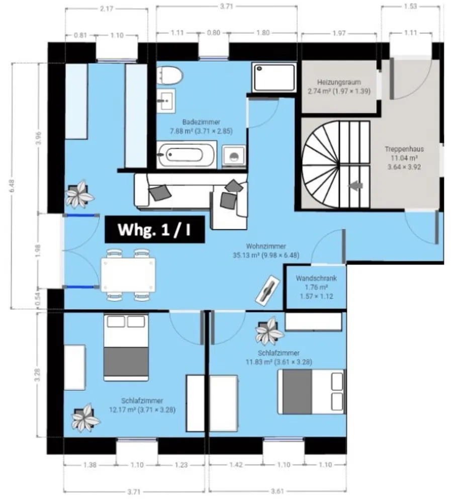 3 Zimmer Wohnung mit 73 m² in Falkensee – Bild 10