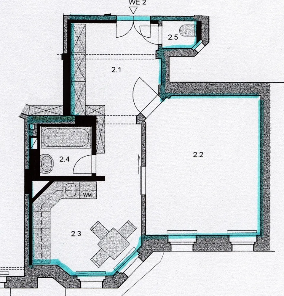 1 Zimmer Wohnung mit 48 m² in Löbau – Bild 3