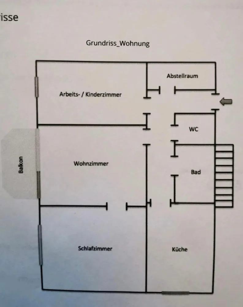 3 room apartment with 68 m² in Cologne – Photo 2