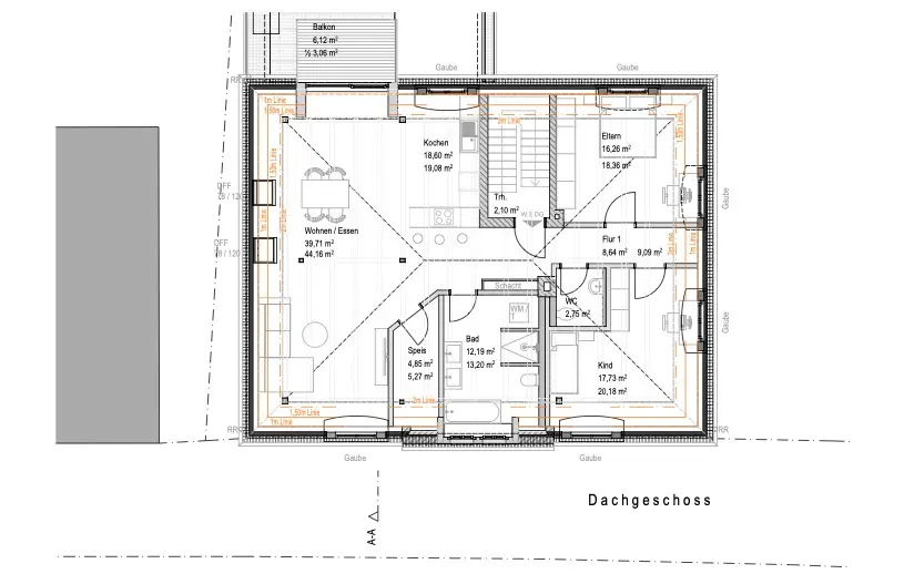 3 Zimmer Wohnung mit 124 m² in Memmingen – Bild 5