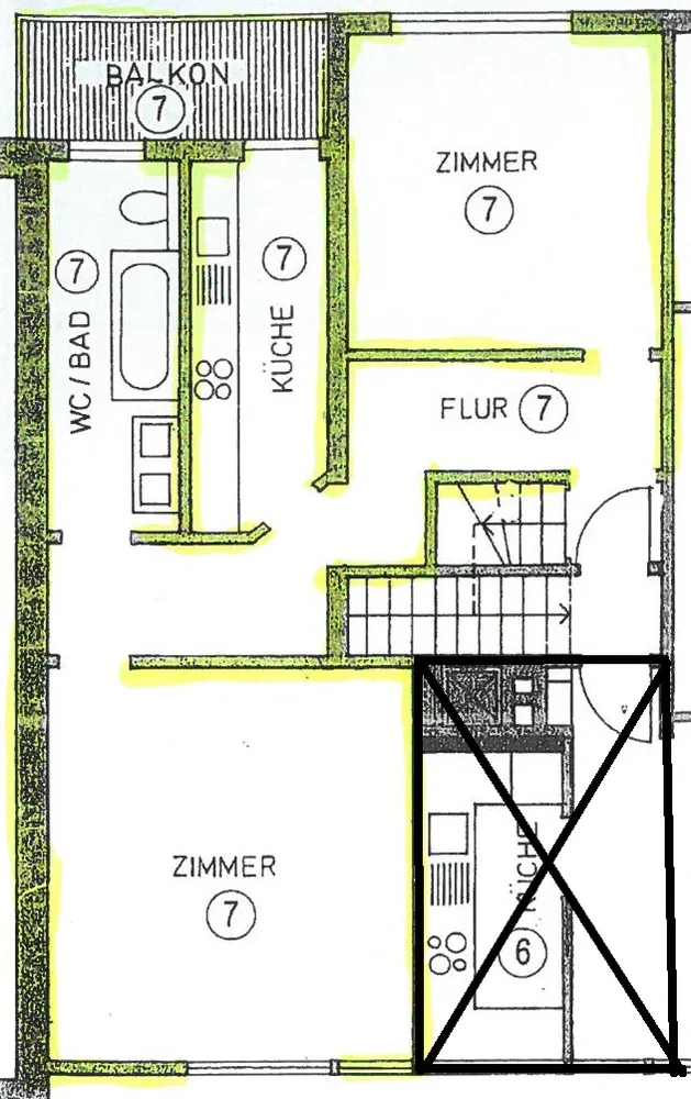 2 Zimmer Wohnung mit 65 m² in Stuttgart – Bild 1
