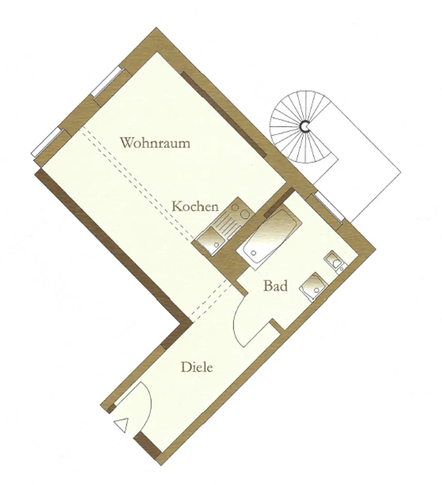1 Zimmer Wohnung mit 35 m² in Leipzig – Bild 9