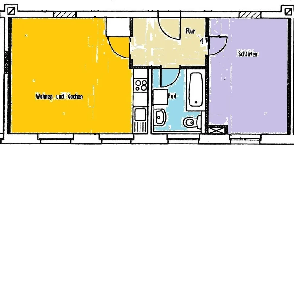 2 Zimmer Wohnung mit 51 m² in Dresden – Bild 9