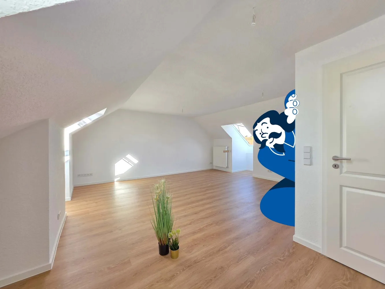 1 room apartment with 37 m² in Magdeburg – Photo 1