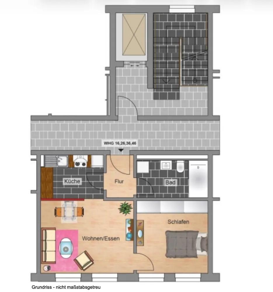 2 Zimmer Wohnung mit 51 m² in Dresden – Bild 9