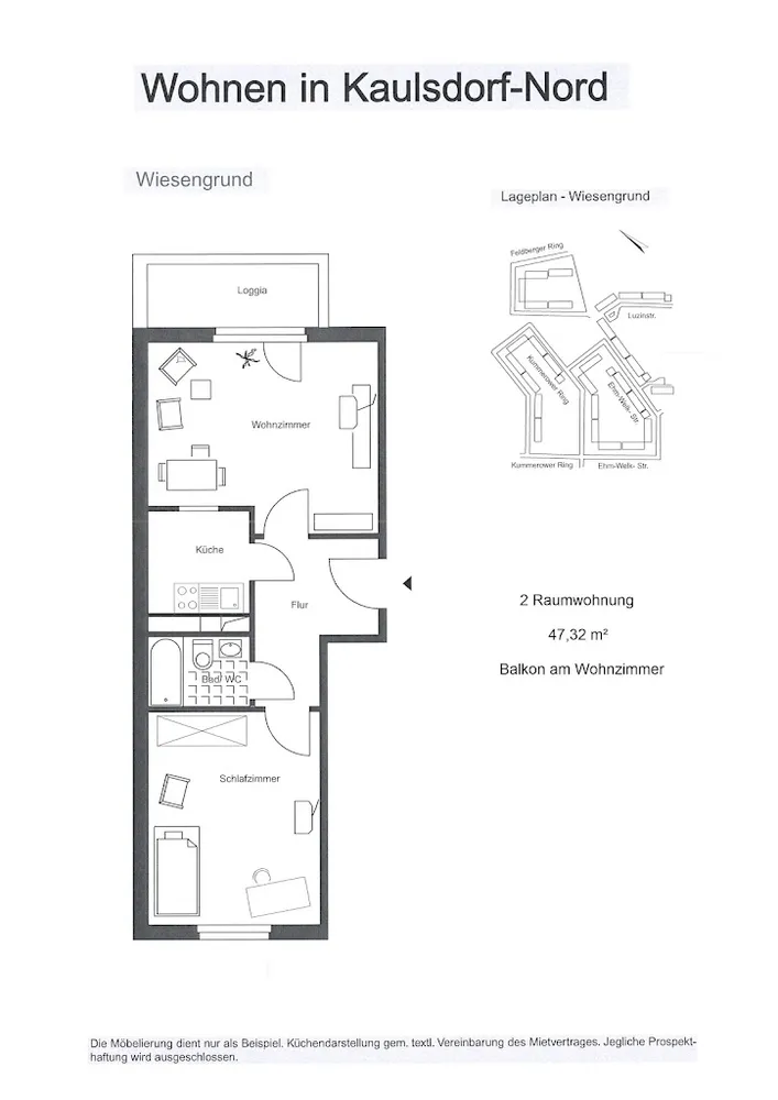 2 Zimmer Wohnung mit 47 m² in Berlin – Bild 4
