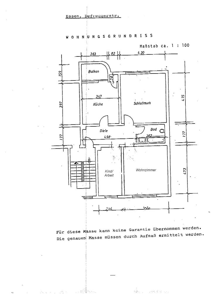 4 Zimmer Wohnung mit 80 m² in Essen – Bild 10