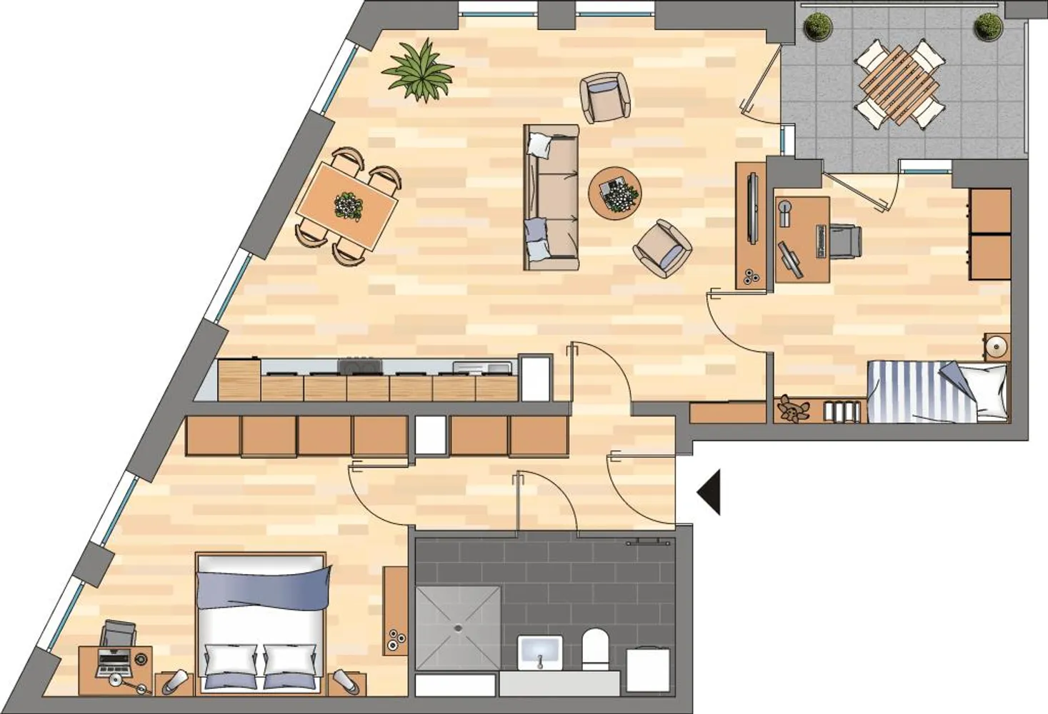 3 Zimmer Wohnung mit 80 m² in Essen – Bild 11