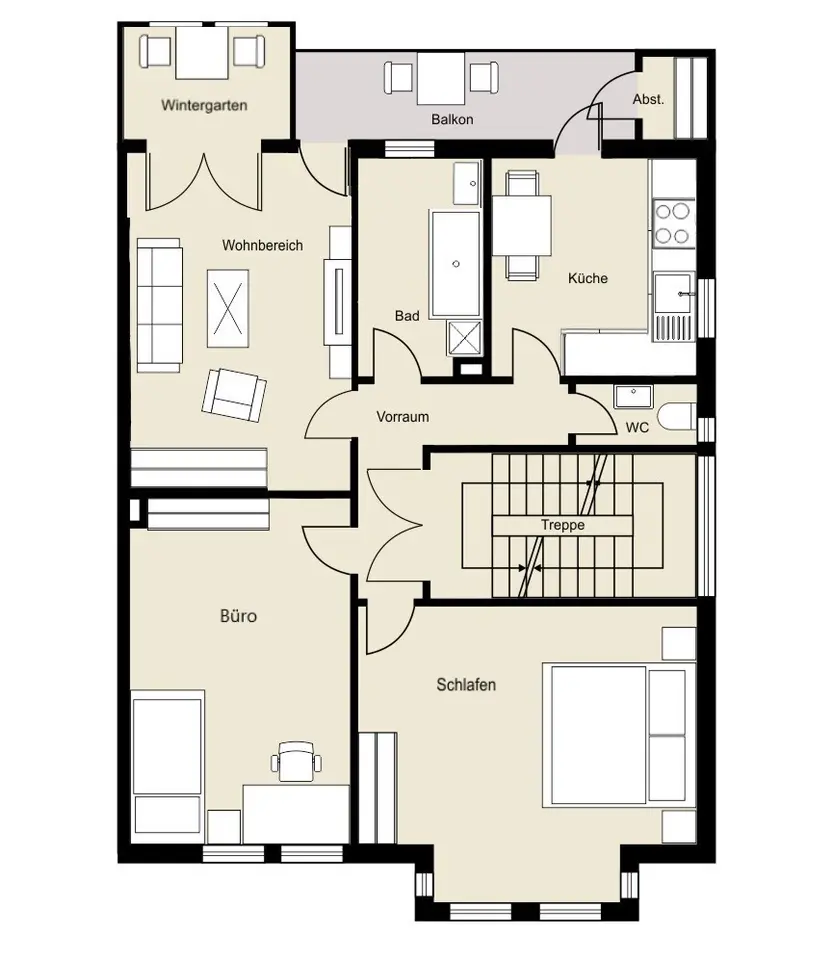 3 Zimmer Wohnung mit 73 m² in Leonberg – Bild 4