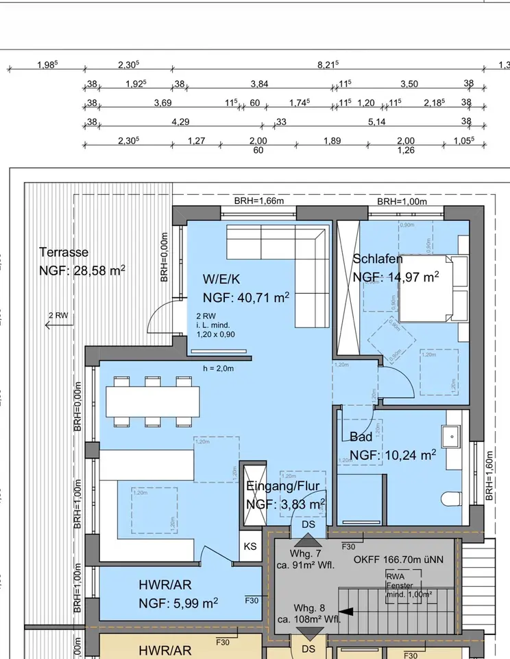 3 Zimmer Wohnung mit 90 m² in Detmold – Bild 6