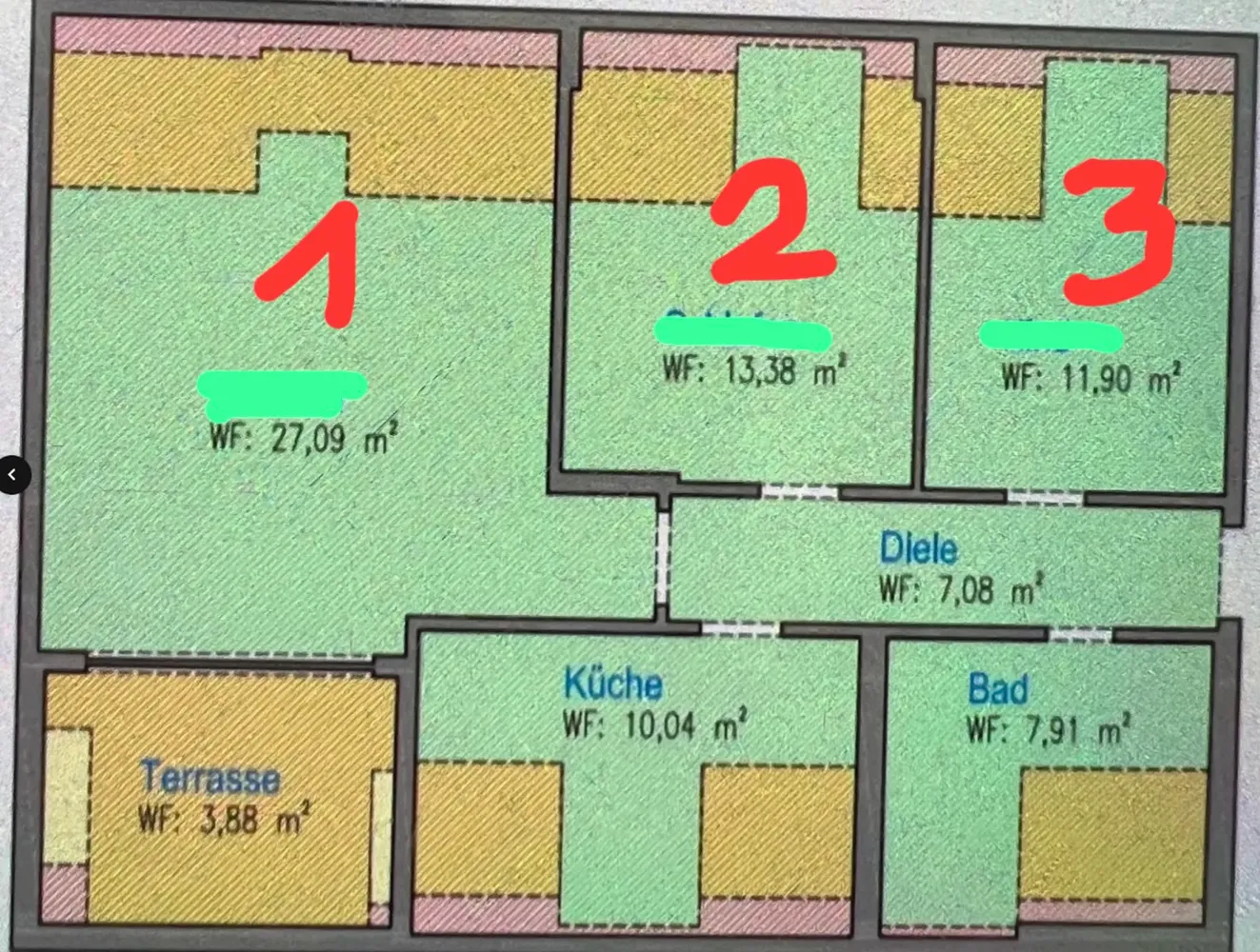 Shared room with 13 m² in Munich – Photo 3