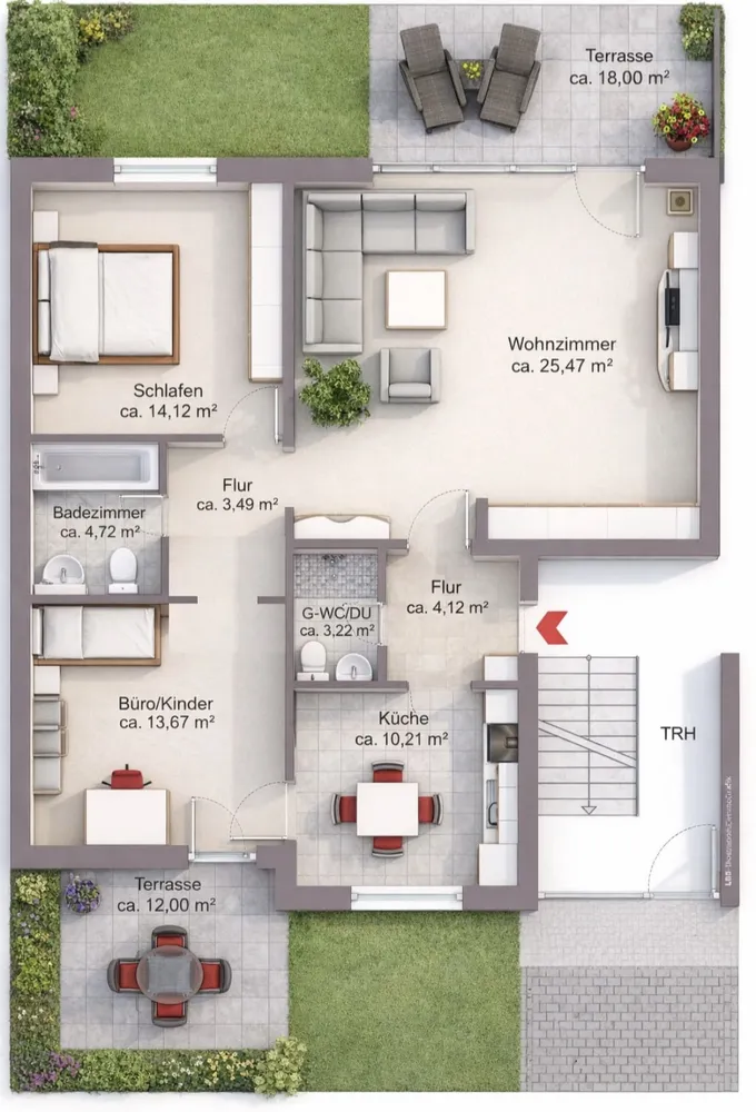 3 room apartment with 87 m² in Wolfsburg – Photo 10