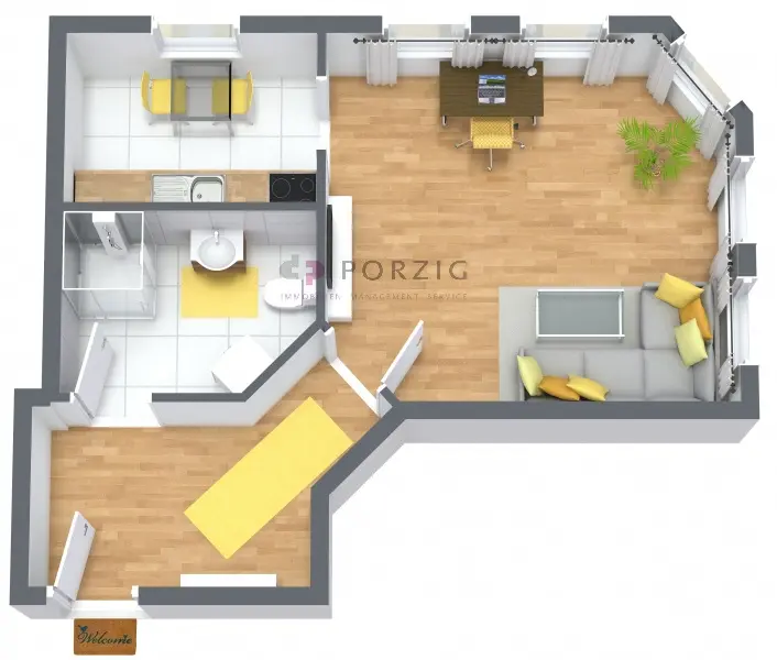 Studio with 39 m² in Chemnitz – Photo 7