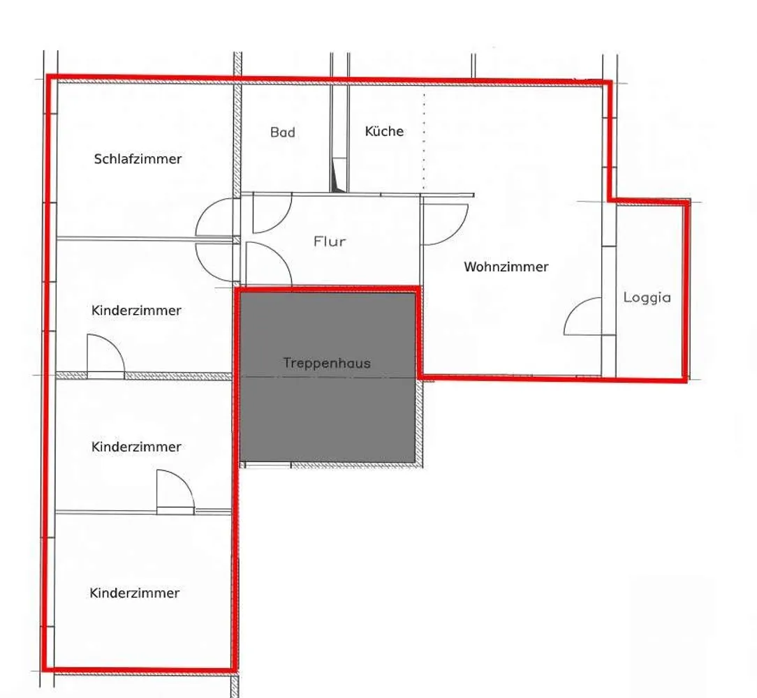 5 Zimmer Wohnung mit 78 m² in Halle (Saale) – Bild 9