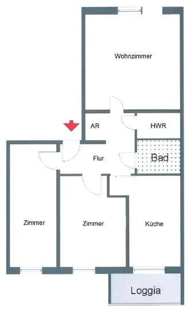 3 Zimmer Wohnung mit 74 m² in Berlin – Bild 3