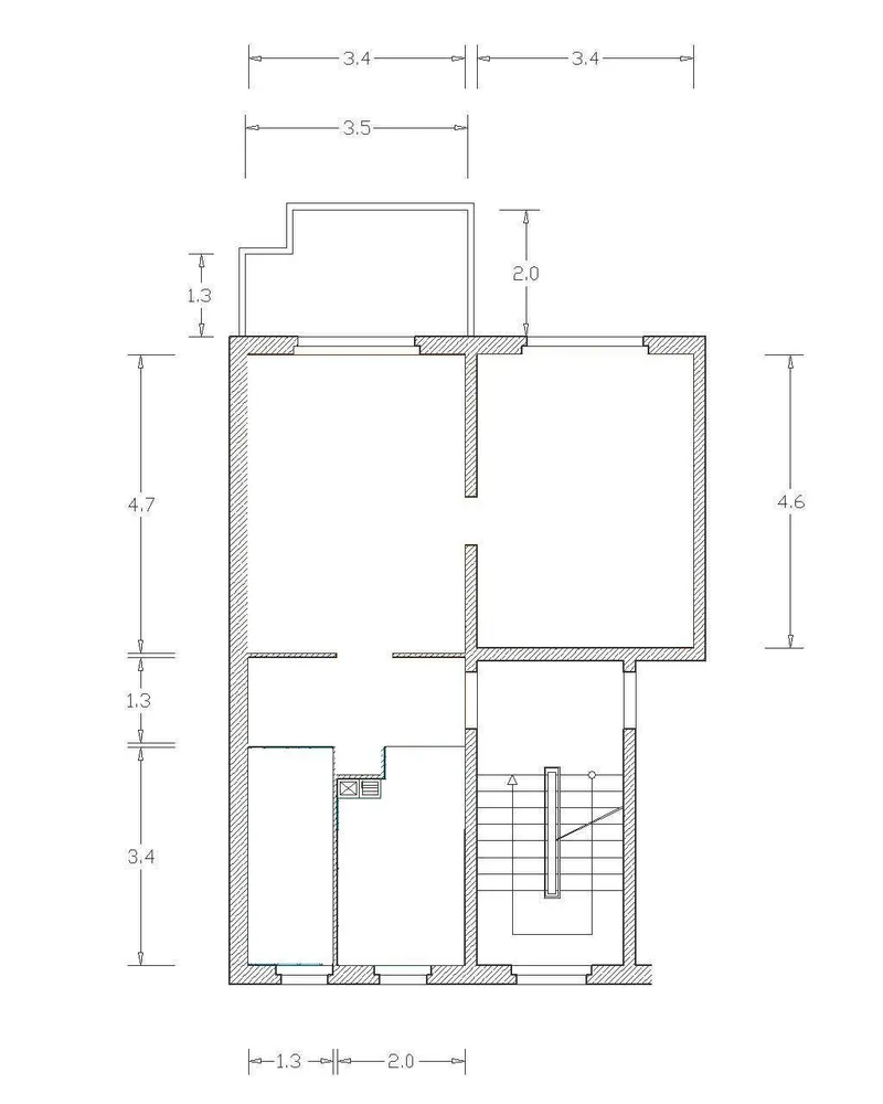 2 Zimmer Wohnung mit 49 m² in Wittenberg – Bild 5