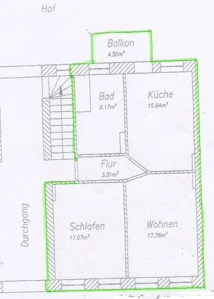 2 Zimmer Wohnung mit 66 m² in Magdeburg – Bild 4